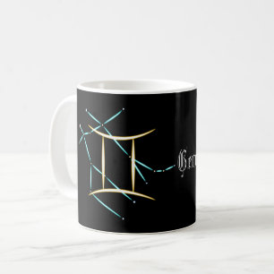 Zodiac Constellation Gemini Coffee Mok