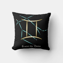 Zodiac Constellation Gemini Sierkussen