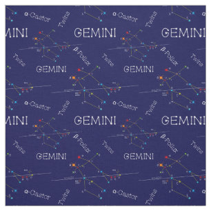 Zodiac Constellation Gemini Stof