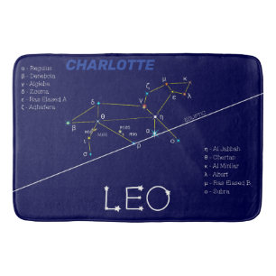 Zodiac Constellation Leo Badmat