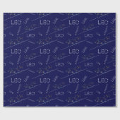 Zodiac Constellation Leo Cadeaupapier (Vlak)