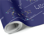 Zodiac Constellation Leo Cadeaupapier (Rol Hoek)