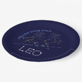Zodiac Constellation Leo Papieren Bordje (Gekanteld)
