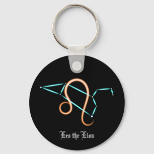 Zodiac Constellation Leo Sleutelhanger