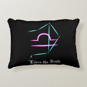 Zodiac Constellation Libra Accent Pillow Kussen