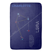 Zodiac Constellation Libra Badmat (Voorkant Verticaal)