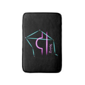 Zodiac Constellation Libra Bath Mat (Voorkant Verticaal)