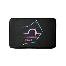 Zodiac Constellation Libra Bath Mat
