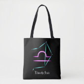 Zodiac Constellation Libra Canvas tas (Voorkant)