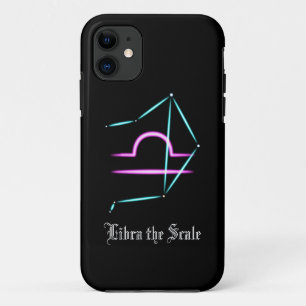 Zodiac Constellation Libra Hoesje-Mate iPhone Case