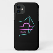 Zodiac Constellation Libra Hoesje-Mate iPhone Case (Achterkant)