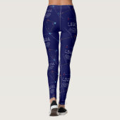 Zodiac Constellation Libra Leggings (Achterkant)
