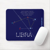 Zodiac Constellation Libra Muismat (Met muis)