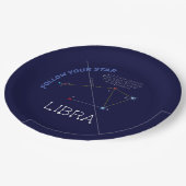 Zodiac Constellation Libra Papieren Bordje (Gekanteld)