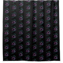 Zodiac Constellation Libra Shower Curtain