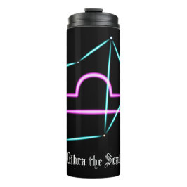 Zodiac Constellation Libra Thermal Tumbler Thermosbeker