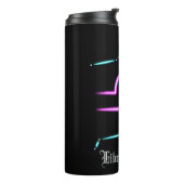Zodiac Constellation Libra Thermal Tumbler Thermosbeker (Gedraaid links)