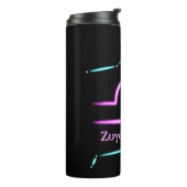 Zodiac Constellation Libra Thermal Tumbler Thermosbeker (Gedraaid links)