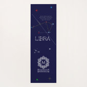 Zodiac Constellation Libra Yogamat (Achterkant)