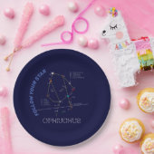 Zodiac Constellation Ophiuchus Papieren Bordje (Feest)