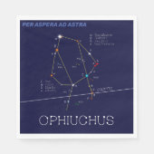 Zodiac Constellation Ophiuchus Servet (Voorkant)