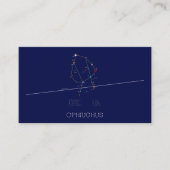 Zodiac Constellation Ophiuchus Visitekaartje (Voorkant)