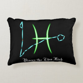 Zodiac Constellation Pisces Accent Pillow Kussen