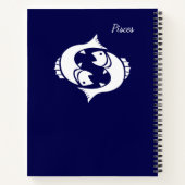 Zodiac Constellation Pisces Notitieboek (Achterkant)