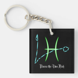 Zodiac Constellation Pisces Sleutelhanger