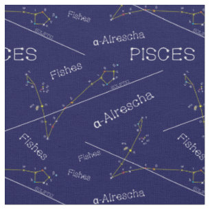 Zodiac Constellation Pisces Stof