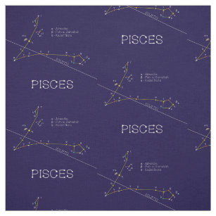 Zodiac Constellation Pisces Stof