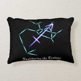 Zodiac Constellation Sagittarius Accent Pillow Accent Kussen