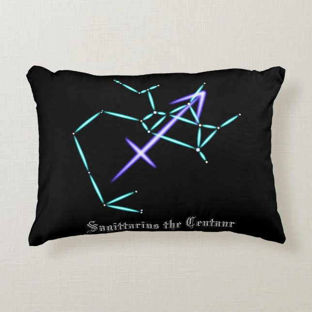 Zodiac Constellation Sagittarius Accent Pillow Accent Kussen (Voorkant)