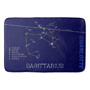 Zodiac Constellation Sagittarius Badmat