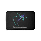 Zodiac Constellation Sagittarius Bath Mat (Voorkant)