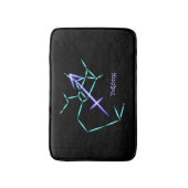 Zodiac Constellation Sagittarius Bath Mat (Voorkant Verticaal)