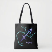 Zodiac Constellation Sagittarius Canvas tas (Voorkant)