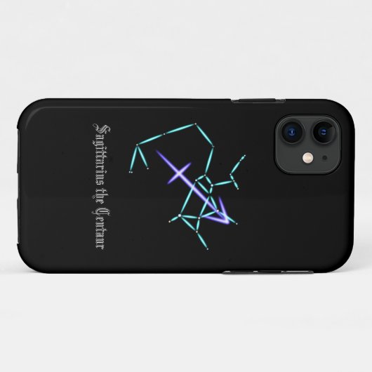 Zodiac Constellation Sagittarius Case-Mate iPhone Case (Achterkant (horizontaal))