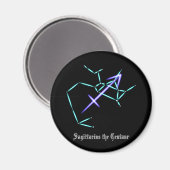 Zodiac Constellation Sagittarius Magnet (Voorkant / Achterkant)