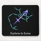 Zodiac Constellation Sagittarius Muismat (Voorkant)