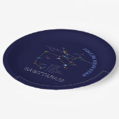 Zodiac Constellation Sagittarius Papieren Bordje (Gekanteld)