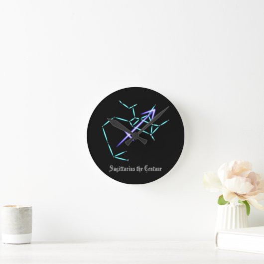 Zodiac Constellation Sagittarius  Ronde Klok (Huis)