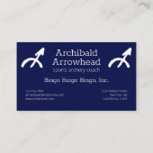 Zodiac Constellation Sagittarius Visitekaartje (Achterkant)