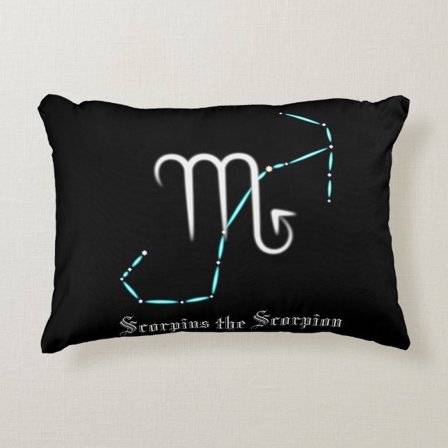 Zodiac Constellation Scorpio Accent Pillow Accent Kussen (Voorkant)