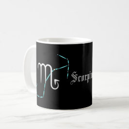 Zodiac Constellation Scorpio Coffee Mok
