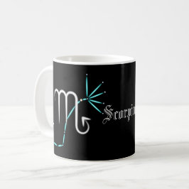 Zodiac Constellation Scorpio Coffee Mok