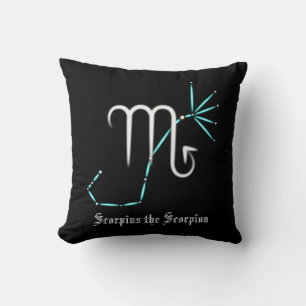 Zodiac Constellation Scorpio Kussen