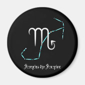 Zodiac Constellation Scorpio Magnet (Voorkant)