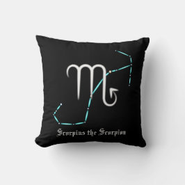 Zodiac Constellation Scorpio Sierkussen