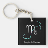 Zodiac Constellation Scorpio Sleutelhanger (Voorkant)